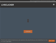 Tablet Screenshot of liveclicker.com